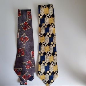 Vintage Mens Ties silk